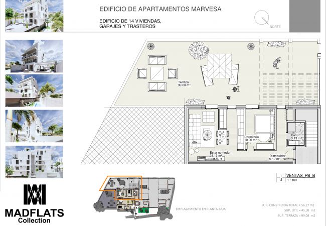 Nueva construcción en Torremolinos - TORREMOLINOS-Edificio Apartamentos Saltillo Bajo  Nueva construcción en Torremolinos - TORREMOLINOS-Edificio Apartamentos Saltillo Bajo
