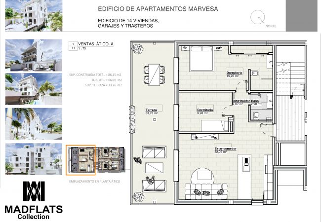 Nueva construcción en Torremolinos - TORREMOLINOS-Edificio Apartamentos Saltillo Bajo  Nueva construcción en Torremolinos - TORREMOLINOS-Edificio Apartamentos Saltillo Bajo