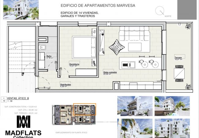 Nueva construcción en Torremolinos - TORREMOLINOS-Edificio Apartamentos Saltillo Bajo  Nueva construcción en Torremolinos - TORREMOLINOS-Edificio Apartamentos Saltillo Bajo